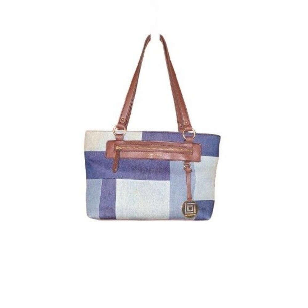 Liz Claiborne Vintage  Patchwork Denim Purse